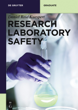 Daniel Reid Kuespert - Research Laboratory Safety