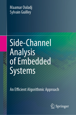 Maamar Ouladj - Side-Channel Analysis of Embedded Systems: An Efficient Algorithmic Approach