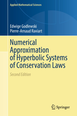 Edwige Godlewski - Numerical Approximation of Hyperbolic Systems of Conservation Laws