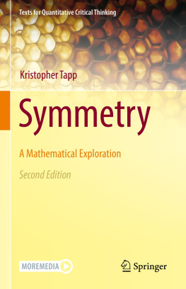 Kristopher Tapp - Symmetry: A Mathematical Exploration