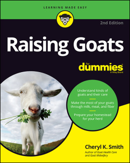 Cheryl K. Smith - Raising Goats For Dummies