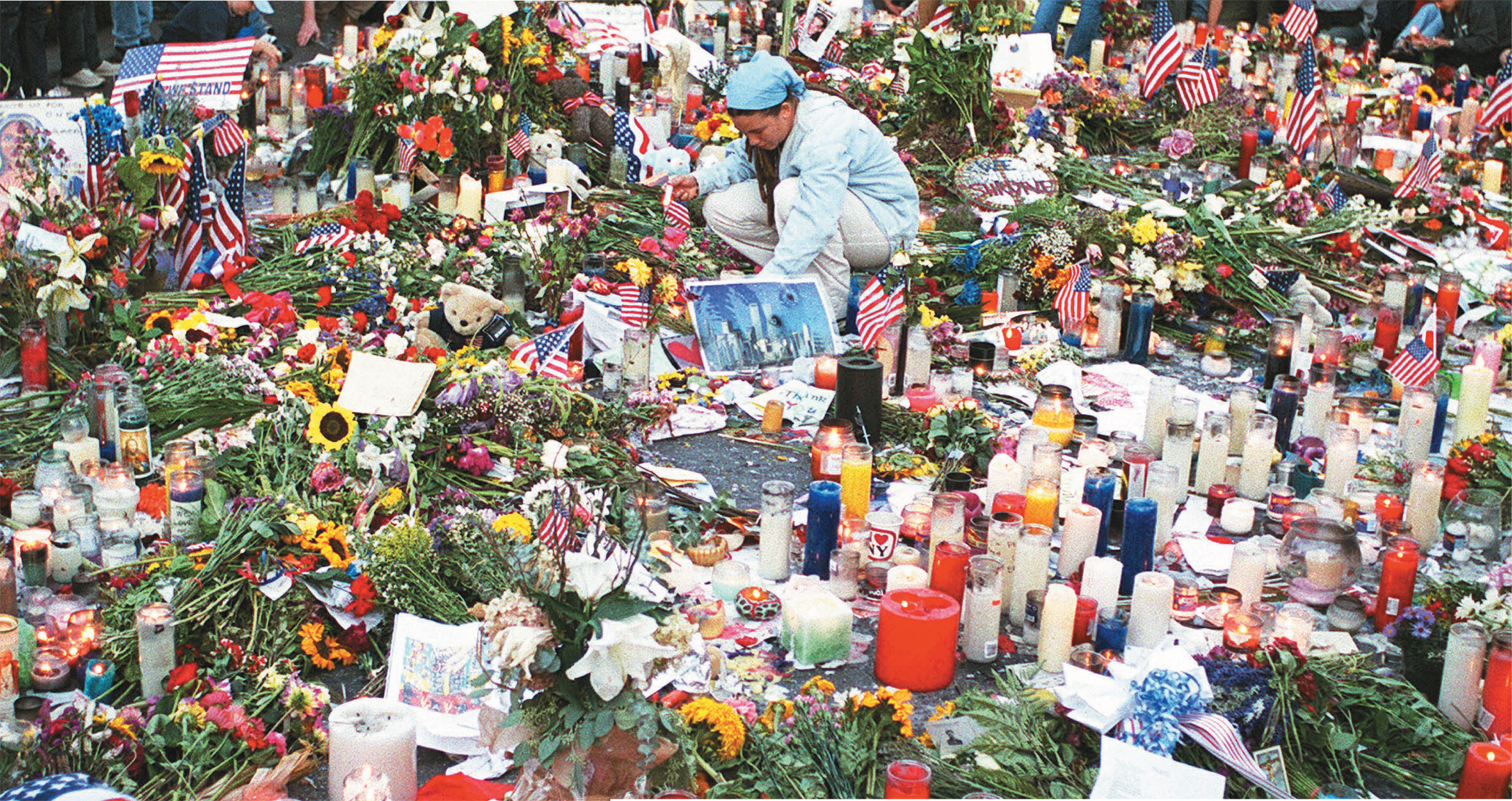 Union Square September 15 2001 Even two decades on were still in the middle - photo 6