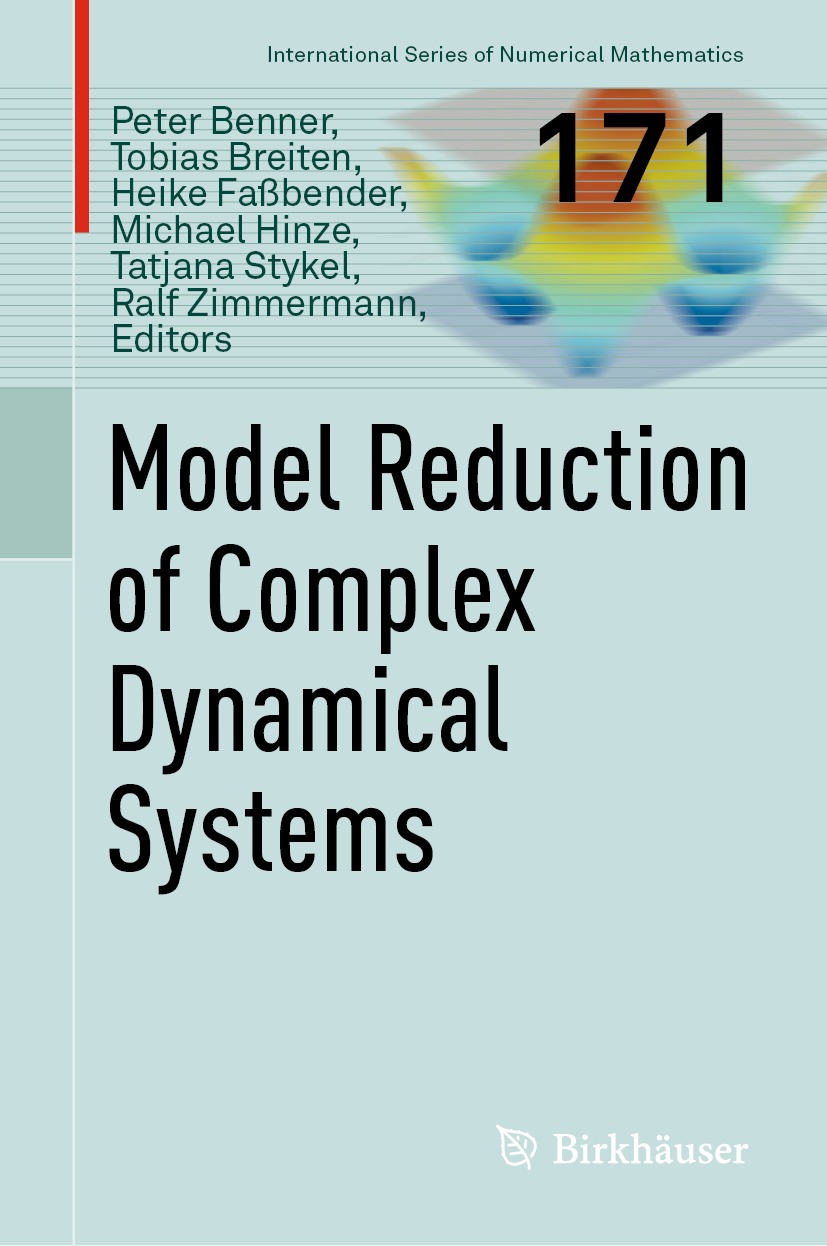 Book cover of Model Reduction of Complex Dynamical Systems Volume 171 - photo 1