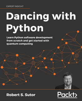 Robert S. Sutor - Dancing with Python