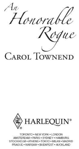 Carol Townend An Honourable Rogue (Mills & Boon Historical Romance)