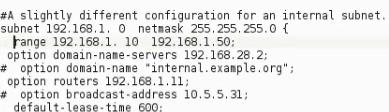 Start the dhcp server by typing dhcp isc-dhcp-server start Download the - photo 14