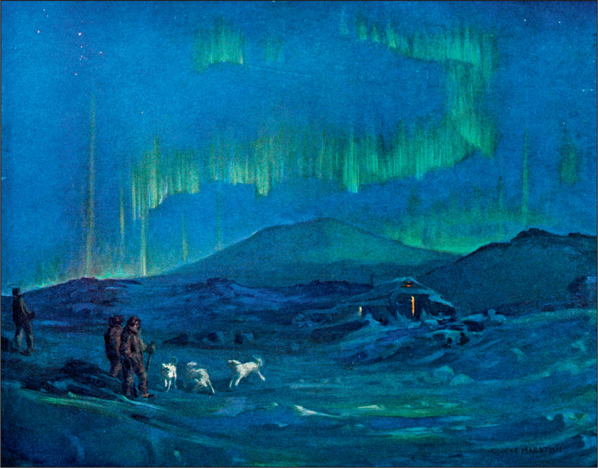 The Aurora Australis painted by George Marston c1909 It is impossible to - photo 3