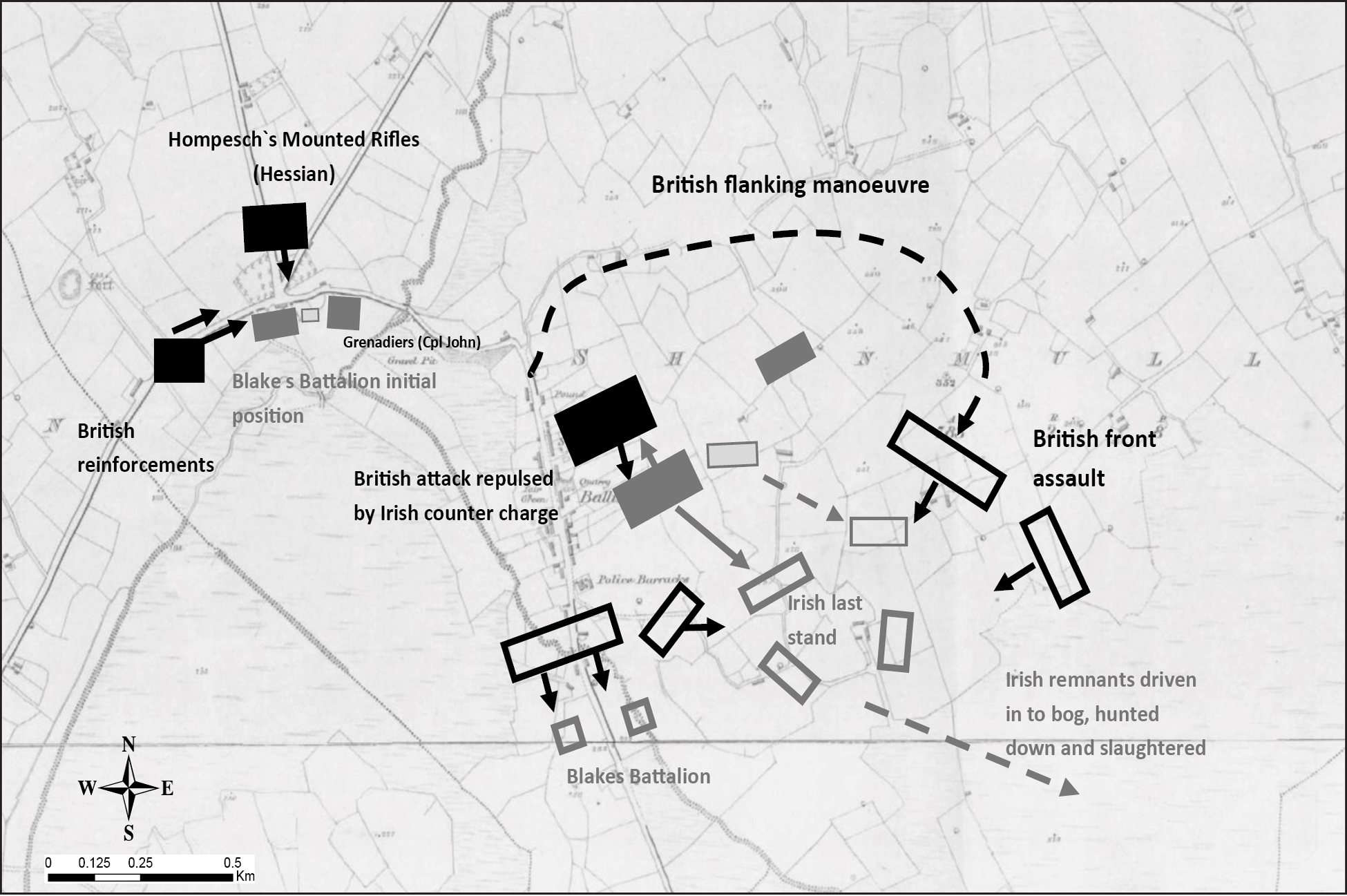 The Battle of Ballinamuck 8 September 1798 Provinces of the Rio de la - photo 6