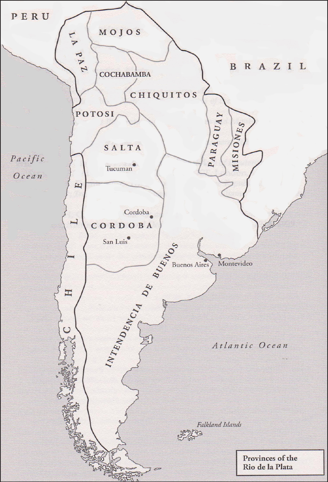 Provinces of the Rio de la Plata 1806 Operations in the Rio de la Plata - photo 7