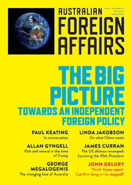 Pearlman Jonathan The Big Picture: Towards an Independent Foreign Policy