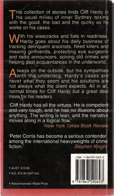 Burn And Other Stories Cliff Hardy 16 By Peter Corris - photo 2