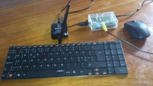 As you see above its a basic Raspberry Pi model B running a Kali-ARM Now this - photo 3