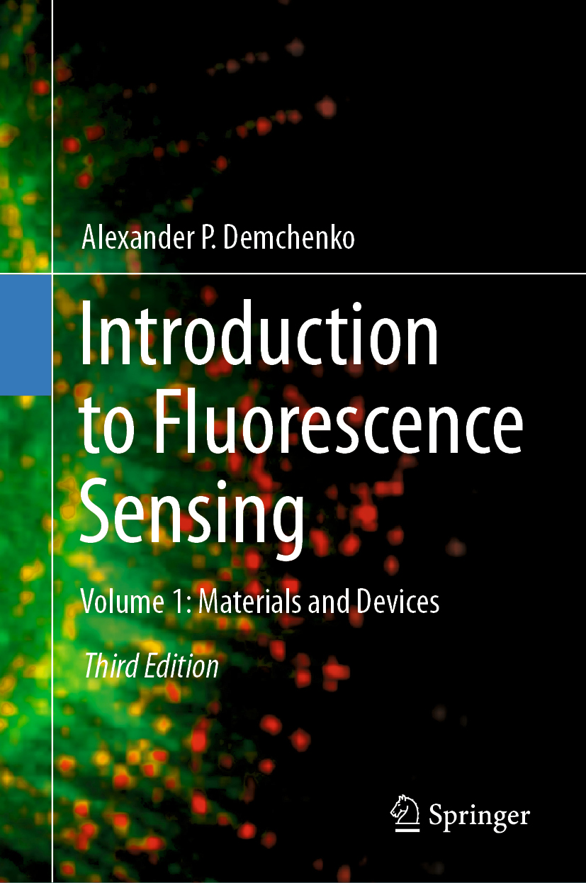 Book cover of Introduction to Fluorescence Sensing Alexander P Demchenko - photo 1