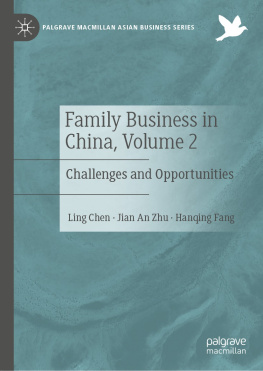 Ling Chen - Family Business in China, Volume 2: Challenges and Opportunities