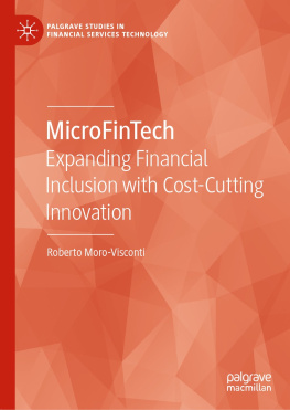 Roberto Moro-Visconti - MicroFinTech: Expanding Financial Inclusion with Cost-Cutting Innovation