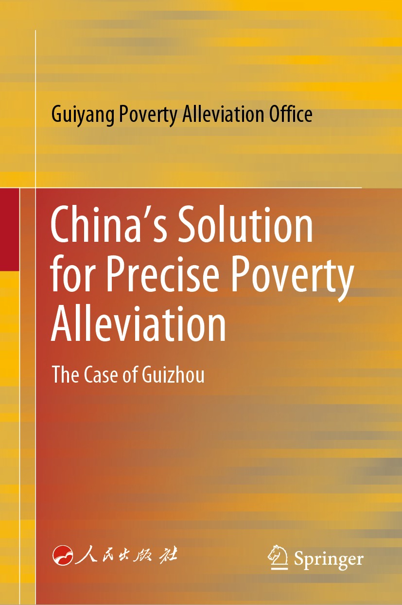 Book cover of Chinas Solution for Precise Poverty Alleviation Guiyang - photo 1