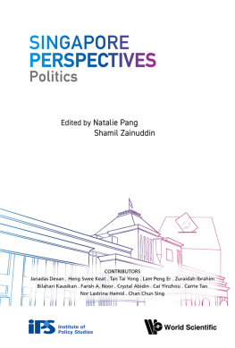 Natalie Lee San Pang - Singapore Perspectives: Politics