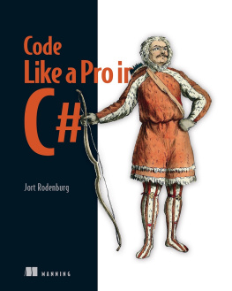 Jort Rodenburg - Code like a Pro in C#