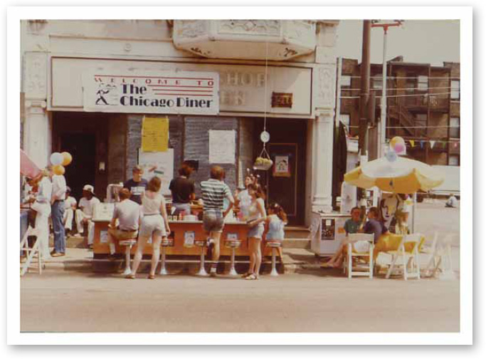 August 1982 pre-opening street fair Contents THE WAY A DINER - photo 3