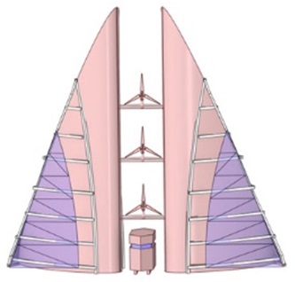 Fig 3 Schematic of the Bahrain World Trade Centre land viewThe - photo 3