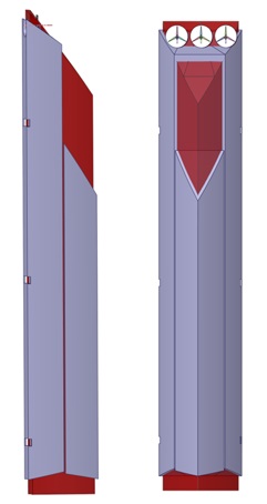 Fig 5 Schematic of the faade of the leeward side of the Strata SE1Strata - photo 5