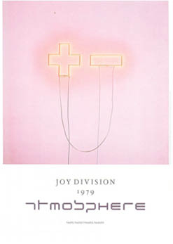 Joy Division Atmosphere 1988 Promo poster by Factory Records Art Direction - photo 4