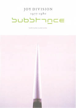 Joy Division Substance 1988 Promo poster by Factory Records Art Direction - photo 3