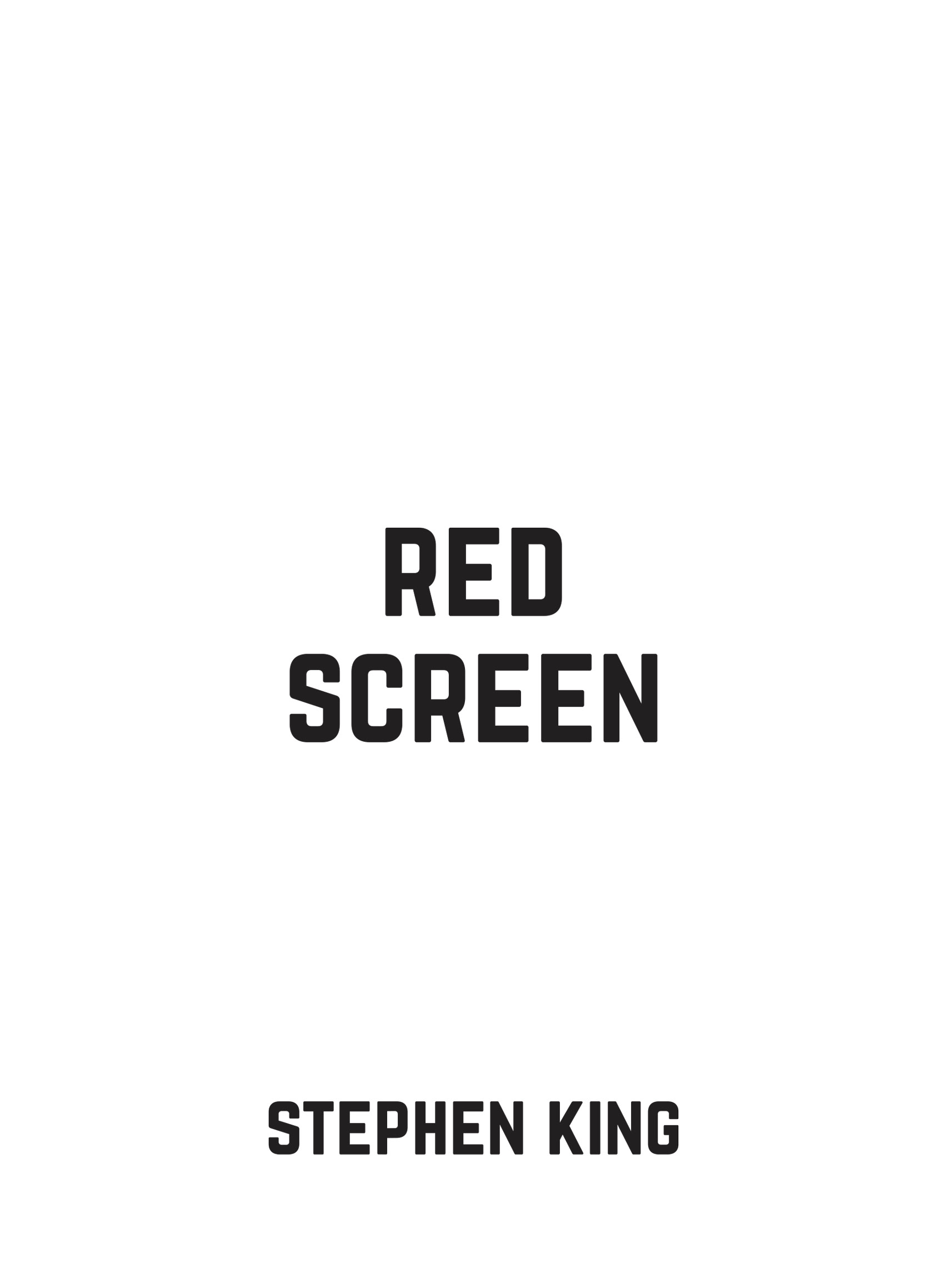 Copyright 2021 Stephen King All rights reserved Cover Design by Eric Amling - photo 2