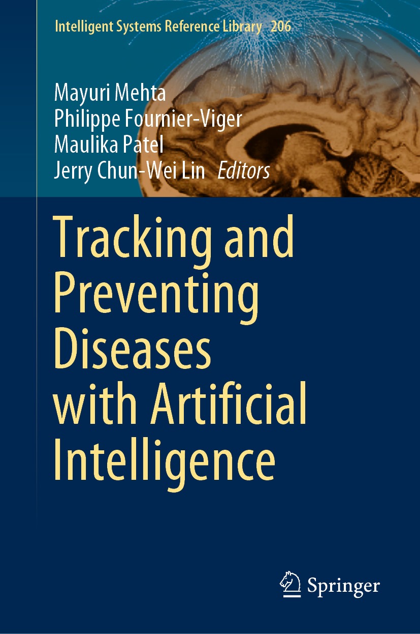 Book cover of Tracking and Preventing Diseases with Artificial Intelligence - photo 1