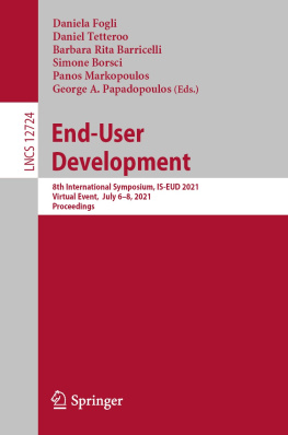Daniela Fogli - End-User Development: 8th International Symposium, IS-EUD 2021, Virtual Event, July 6–8, 2021, Proceedings