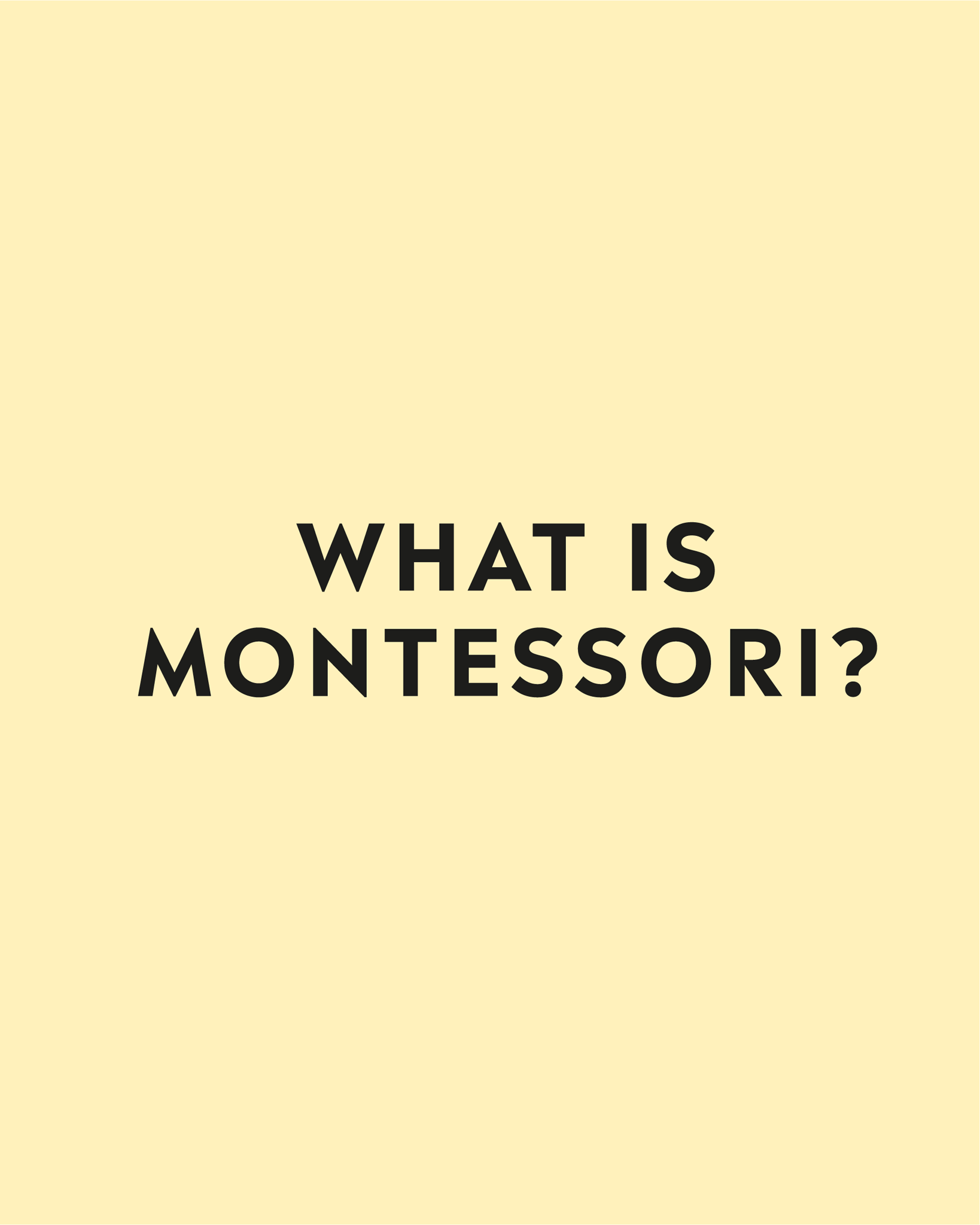 What is Montessori CONTENTS g montessori philosophy The term Montessori - photo 6
