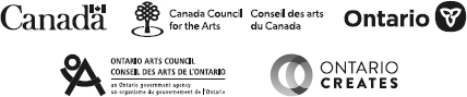 We acknowledge the support of the Canada Council for the Arts and the Ontario - photo 3