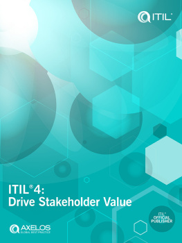 Axelos - ITIL® 4 Managing Professional Drive Stakeholder Value
