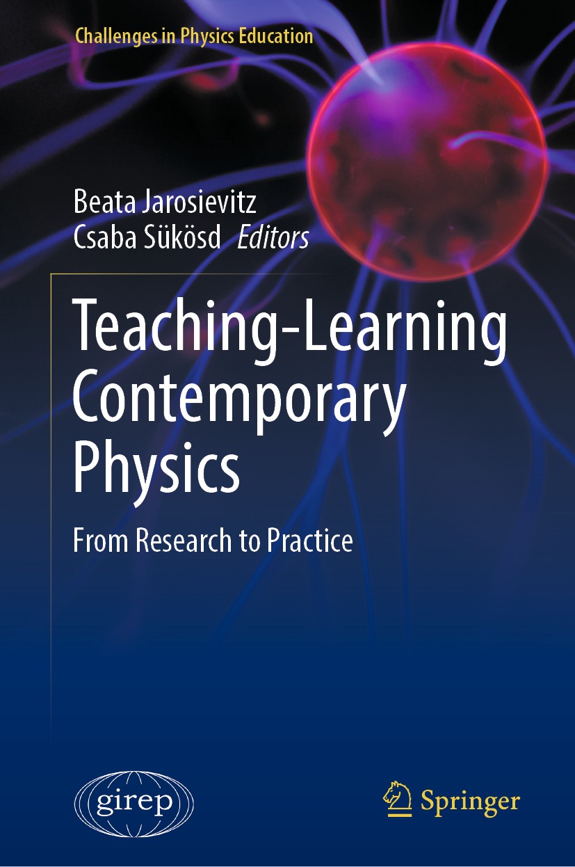 Book cover of Teaching-Learning Contemporary Physics Challenges in Physics - photo 1