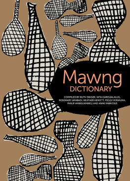 Ruth Singer - Mawng Dictionary