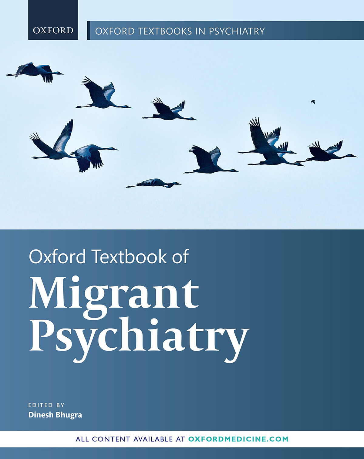 Oxford Textbook of Migrant Psychiatry OXFORD TEXTBOOKS IN PSYCHIATRY Oxford - photo 1