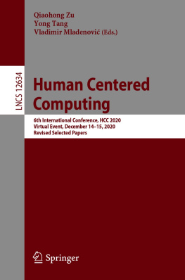 Qiaohong Zu - Human Centered Computing: 6th International Conference, HCC 2020, Virtual Event, December 14–15, 2020, Revised Selected Papers