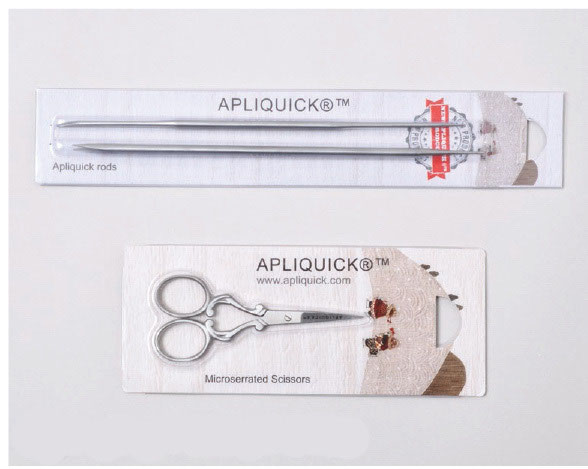 Apliquick Rods and Microserrated Scissors Appliqu needles and thread - photo 4