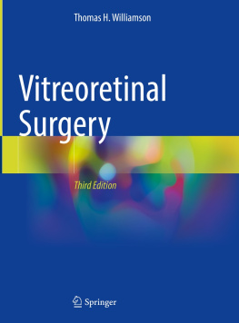 Thomas H. Williamson - Vitreoretinal Surgery