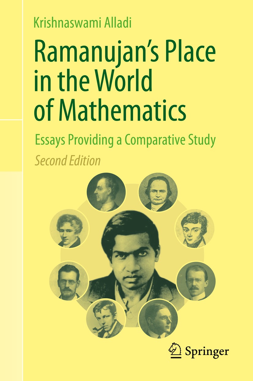 Book cover of Ramanujans Place in the World of Mathematics Krishnaswami - photo 1