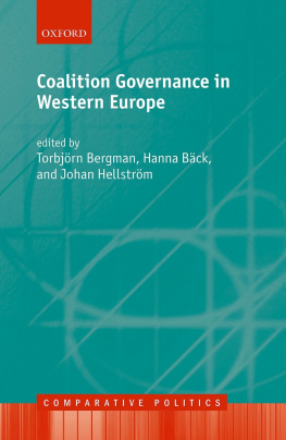 Torbjörn Bergman - Coalition Governance in Western Europe