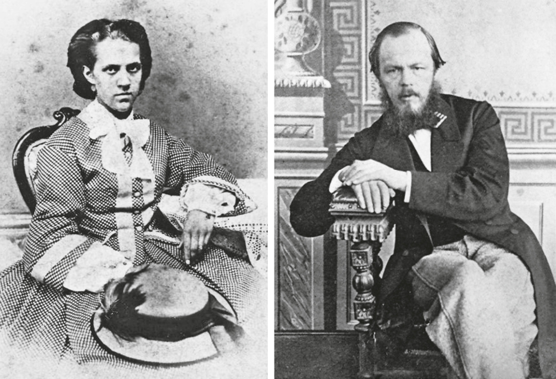 left Anna Snitkina right Fyodor Dostoyevsky early 1860s Introduction On - photo 6