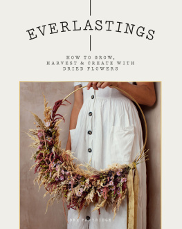 Bex Partridge - Everlastings: How to Grow, Harvest and Create with Dried Flowers