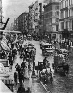 In 1860 New York was the most populous city in America Broadway bustled with - photo 13