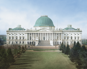 The United States capitol as it appeared in 1846 In the decades leading up to - photo 12