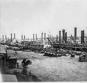 Steamboats lined the levee along the Mississippi River in St Louis Keeping - photo 16