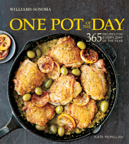 Kate McMillan - One Pot of the Day (Williams-Sonoma)