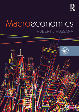 Robert J. Rossana Macroeconomics