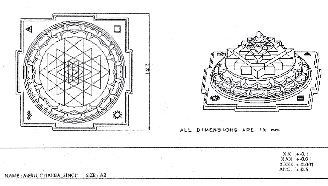 The original 2005 cad schematic for the Devipuram Merus as edited and - photo 7