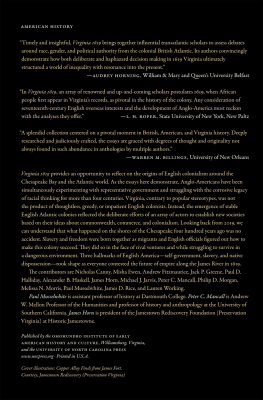 Paul Musselwhite (editor) - Virginia 1619: Slavery and Freedom in the Making of English America